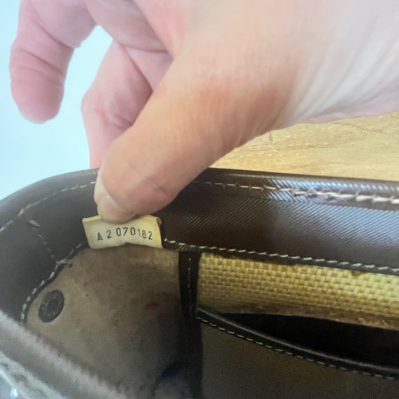 VTG DOONEY & BOURKE #42315 Croc Embossed Leather Mulberry Shoulder Crossbody Bag - Picture 9 of 9